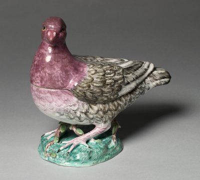 鳩の形をしたTureen、メーカーSceaux Factory、c.1760 作： French School