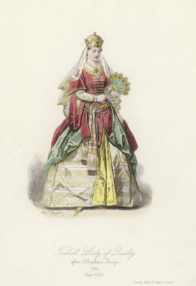 品質のトルコの女性 作： French School