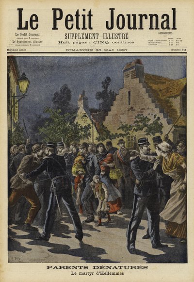 不自然な両親、ヘレム、フランス、1897 作： French School