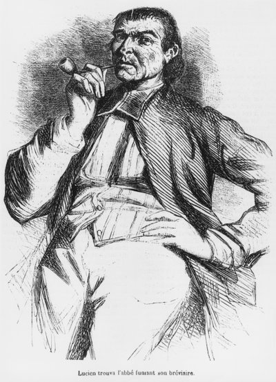 ヴァトリン、1867年に発表されたオノレドバルザックのスプレンドゥールエミゼレスデクルティサネス 作： French School