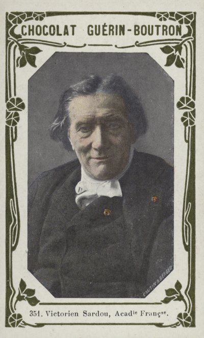 Victorien Sardou、アカデミーフランセーズ（カラー写真） 作： French School
