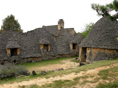 Cabanes de Breuilのビュー 作： French School