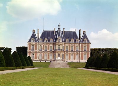 シャトーの眺め 作： French School