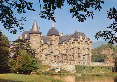 1611〜19年にレジュイエールの巡査のために建てられたビジル城の景色 作： French School