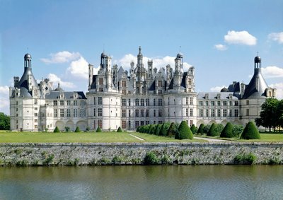 北西のファサードの眺め、1519-46 作： French School