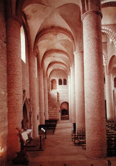 ナルテクスに向かって見た南通路の様子（162676も参照） 作： French School