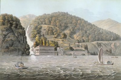ヴィラプリニアナ、コモ湖、1803 作： French School