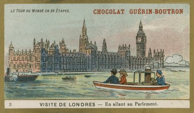 ロンドン訪問-国会議事堂へ向かう途中 作： French School