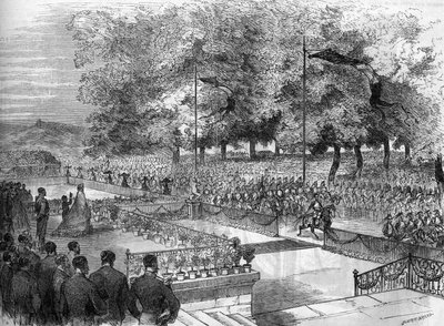 オーストリアのエリザベート（シシィ）のロレーヌ訪問（1837-1898年 作： French School