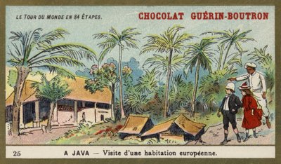 ヨーロッパの家庭訪問、ジャワ（クロモリト 作： French School