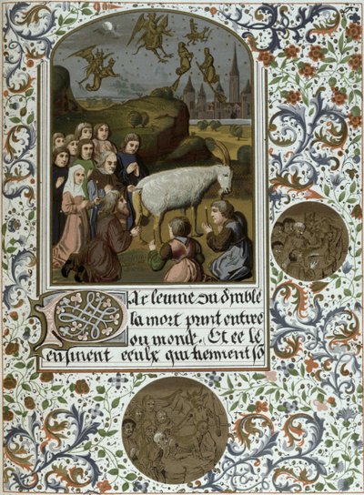 ヴァルデンシアン安息日、写本の複製、パリ、19世紀 作： French School