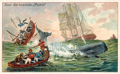 北極圏での捕鯨（クロモリピック 作： French School