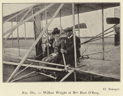 Wilbur Wright et Mme Hart O