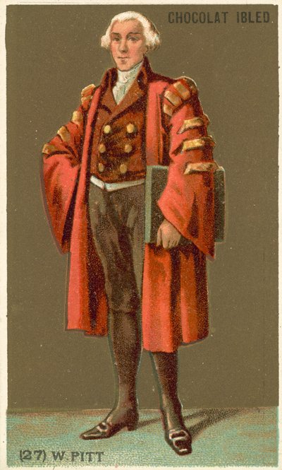 ウィリアム・ピット・ザ・エルダー（1708-1778）、イギリスの政治家 作： French School