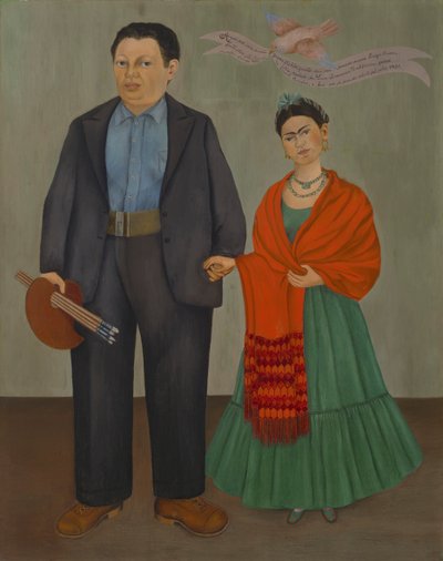 フリーダとディエゴ・リベラ 作： Frida Kahlo