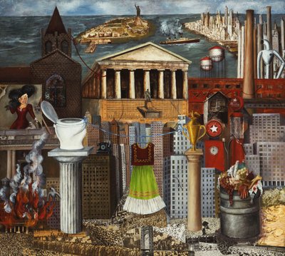 私のドレスはここに吊るされている 作： Frida Kahlo