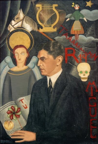 ミゲル・N・リラの肖像 作： Frida Kahlo