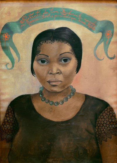 エヴァ・フレデリックの肖像 作： Frida Kahlo