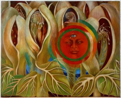 太陽と生命 作： Frida Kahlo