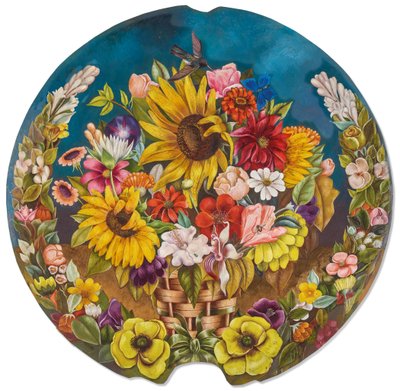 フラワーバスケット 作： Frida Kahlo