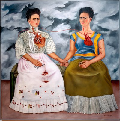 二人のフリーダ 作： Frida Kahlo