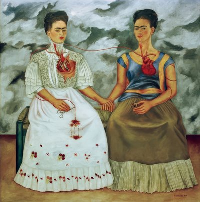 二人のフリーダ 作： Frida Kahlo