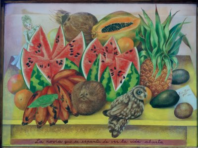 花嫁は開放的な生活に怯える 作： Frida Kahlo