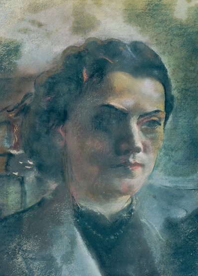 女性の肖像 作： Friedl Dicker Brandeis