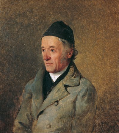 画家ヤコブ・ガウアーマン、芸術家の父 作： Friedrich August Mathias Gauermann
