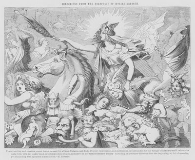 モーリッツ・レツシュのポートフォリオからの選択、ファンシー（エングレービング 作： Friedrich August Moritz Retzsch