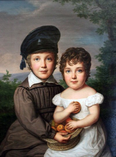 アーノルドオットーとアンナメタマイヤーの肖像 作： Friedrich Carl Groger