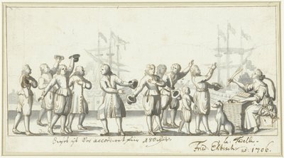 1706年の和平交渉のシンボル(?) 作： Friedrich Ebisch
