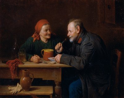 お昼ご飯 作： Friedrich Friedländer Ritter von Malheim