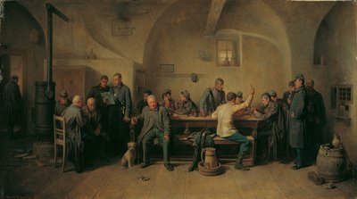 食堂の兵士 作： Friedrich Friedländer Ritter von Malheim