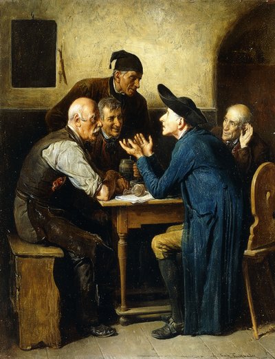 政治を話す、 作： Friedrich Friedlander