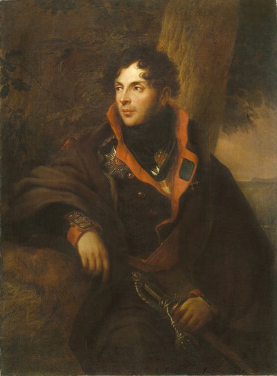 ニコライ・ミハイロヴィチ・カメンスキー伯爵の肖像1776-1811、1810 作： Friedrich Georg Weitsch