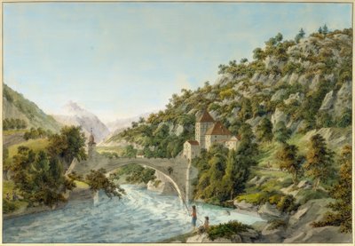 サン・モーリス橋 作： フリードリヒゲオルグヴェクセルベルク