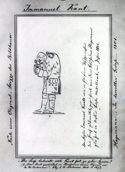 カント混合マスタード、1801 作： Friedrich Hagemann