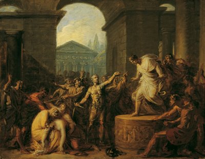 バージニアの死 作： Friedrich Heinrich Fuger