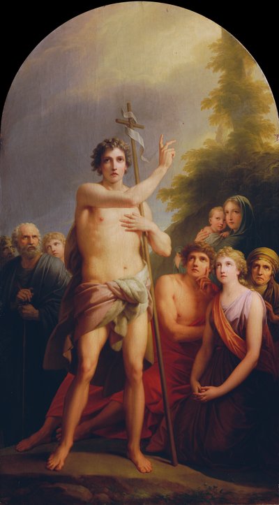 聖ヨハネの説教 作： Friedrich Heinrich Fuger