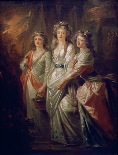 伯爵夫人エリザベート、クリスティアーネ、マリー・カロリーネ・フォン・トゥーン 作： Friedrich Heinrich Fuger