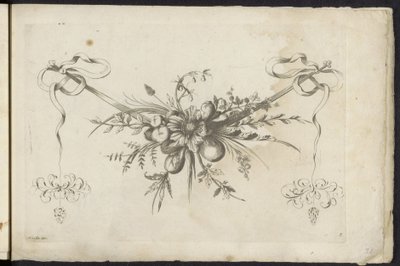 Festoen van vruchten, Bladeren en bloemen 花と果実の新作花綱いろいろ（連載タイトル） 作： Friedrich Jacob Morisson