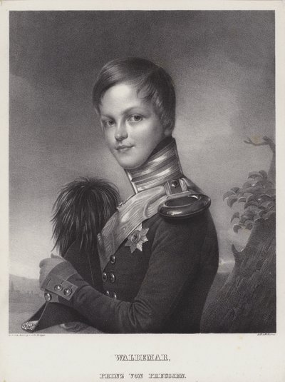 プロイセンのウォルデマール王子 作： Friedrich Jentzen