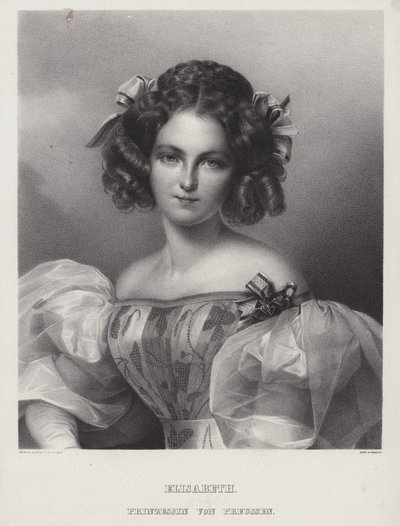 プロイセンのエリザベス王女 作： Friedrich Jentzen