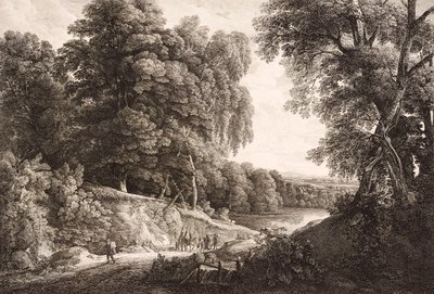 森の風景 作： Friedrich Loos