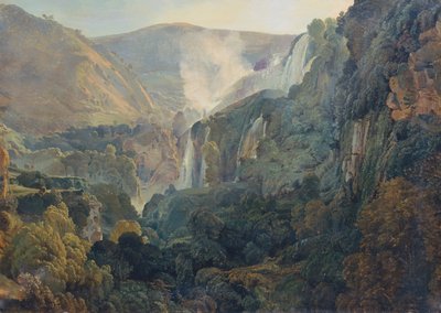 テルニの滝 作： Friedrich Nerly d. Ä.