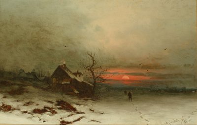 日没で家に帰る 作： Friedrich Nicolai Joseph Heydendahl
