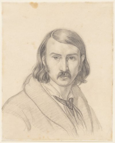 自画像 作： Friedrich Preller