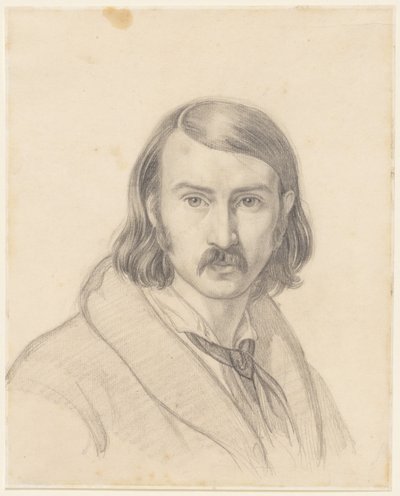 自画像、1838 年。 作： Friedrich Preller