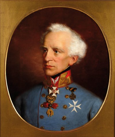 Laval Graf Nugent von Westmeath 1777-1862 伯爵。 作： Friedrich Ritter von Amerling